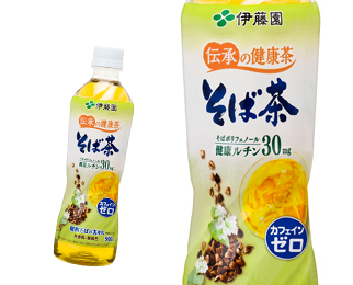 伝承の健康茶 そば茶 PET500ml 24本入