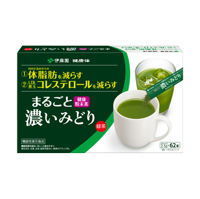 まるごと健康粉末茶 濃いみどり 粉末スティック 62本入
