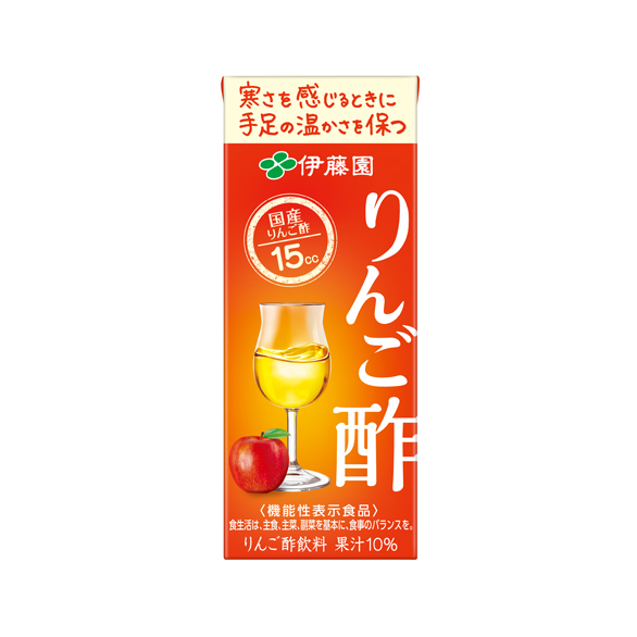 りんご酢紙200ml 24本入