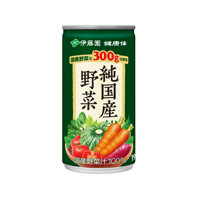 純国産野菜 缶190g 30本入