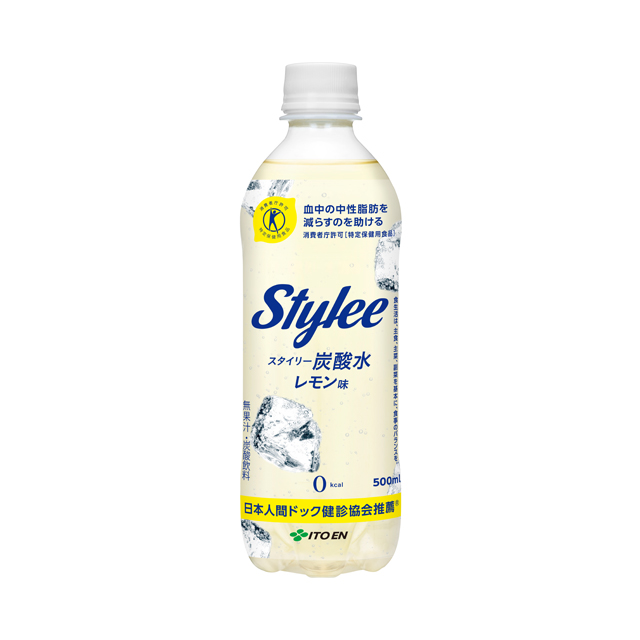 Stylee炭酸水 レモン味　PET500ml　24本入
