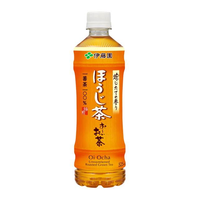 お〜いお茶 ほうじ茶 PET525ml 24本入