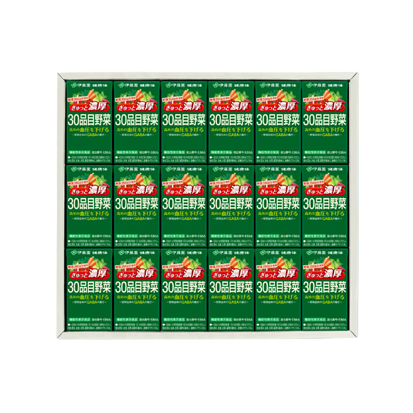 ぎゅっと濃厚30品目野菜ギフト 紙125ml 計18本入