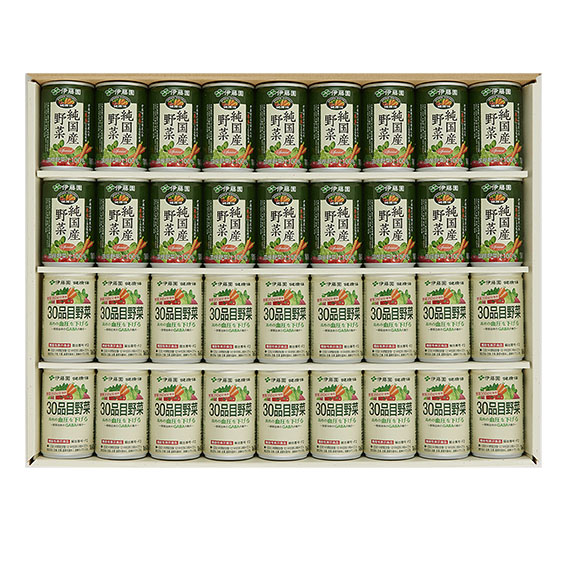 純国産野菜・30品目野菜ギフト 缶160g 計36本入