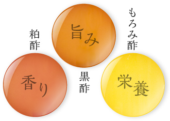 3種の酢